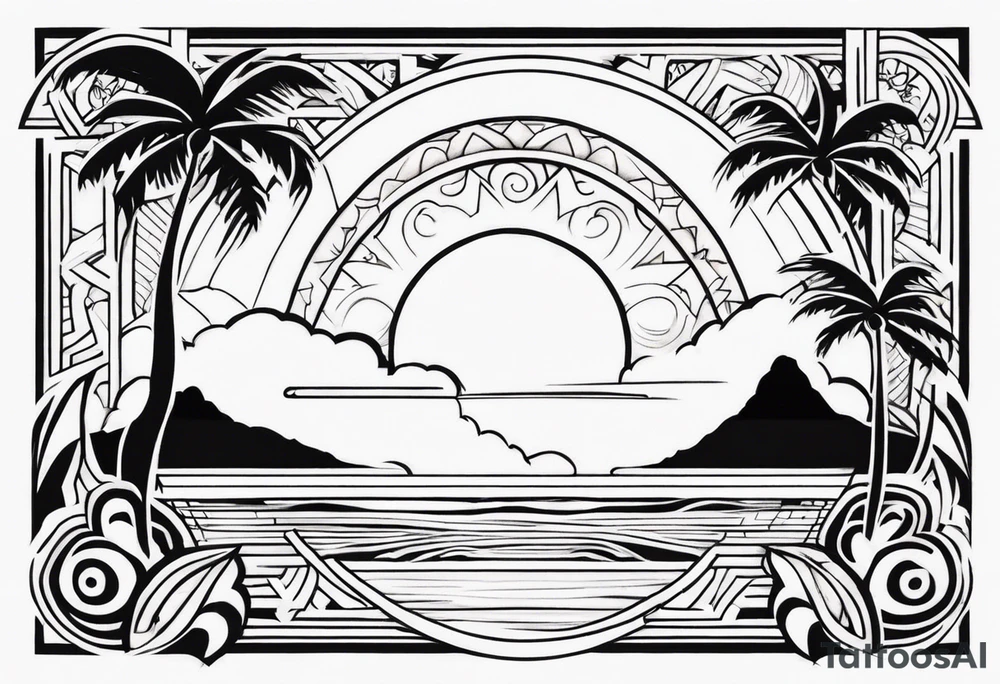 maui Polynesian tattoo tattoo idea