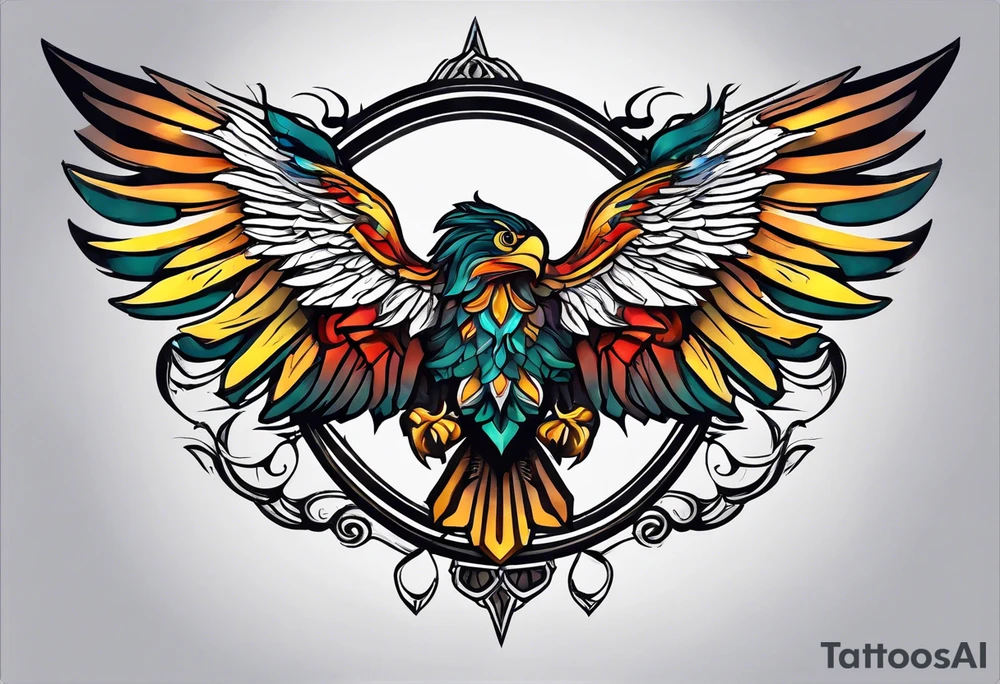 ank symbol tattoo idea