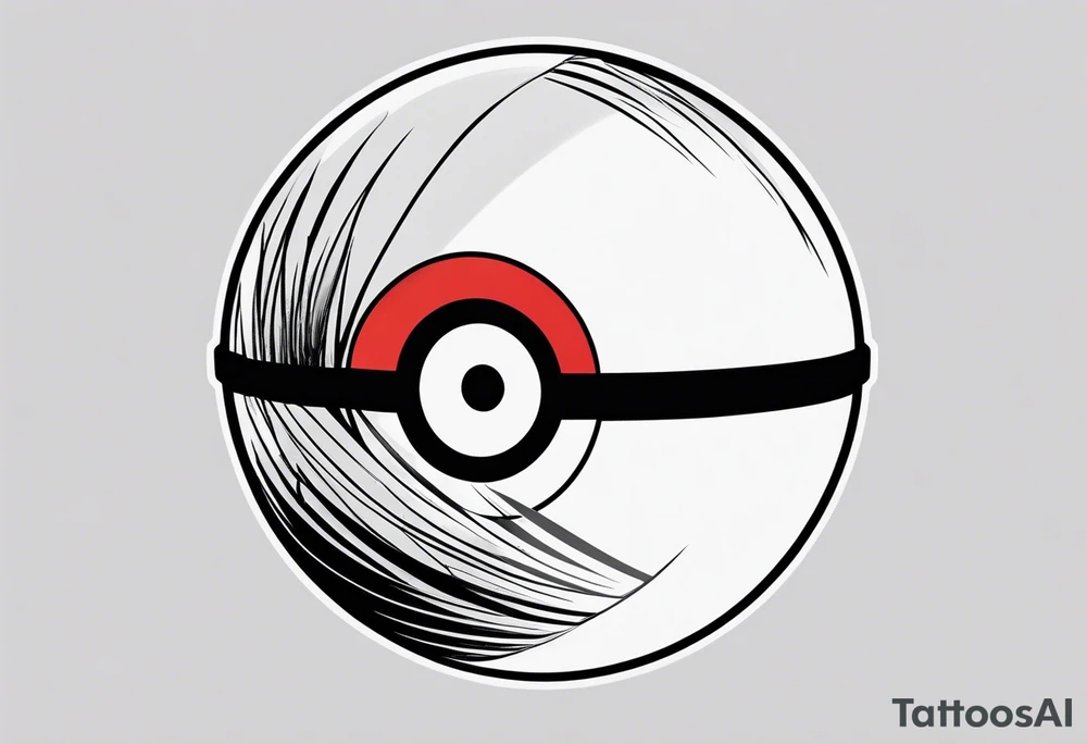 simple pokeball tattoo tattoo idea