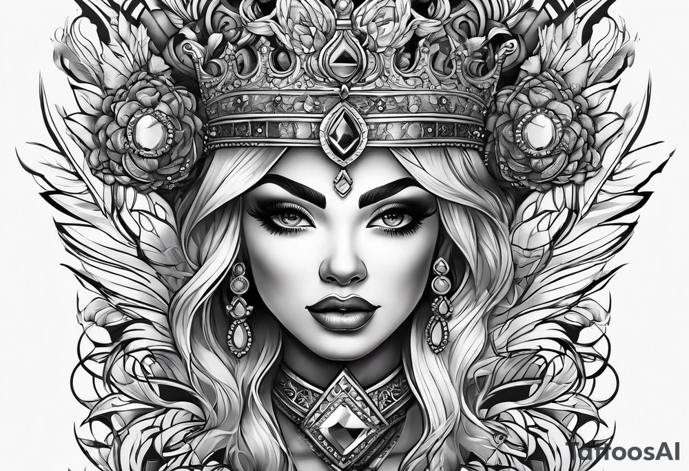 Queen tattoo idea