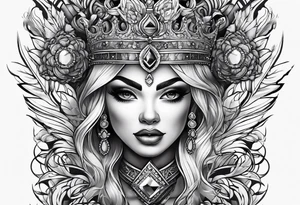 Queen tattoo idea