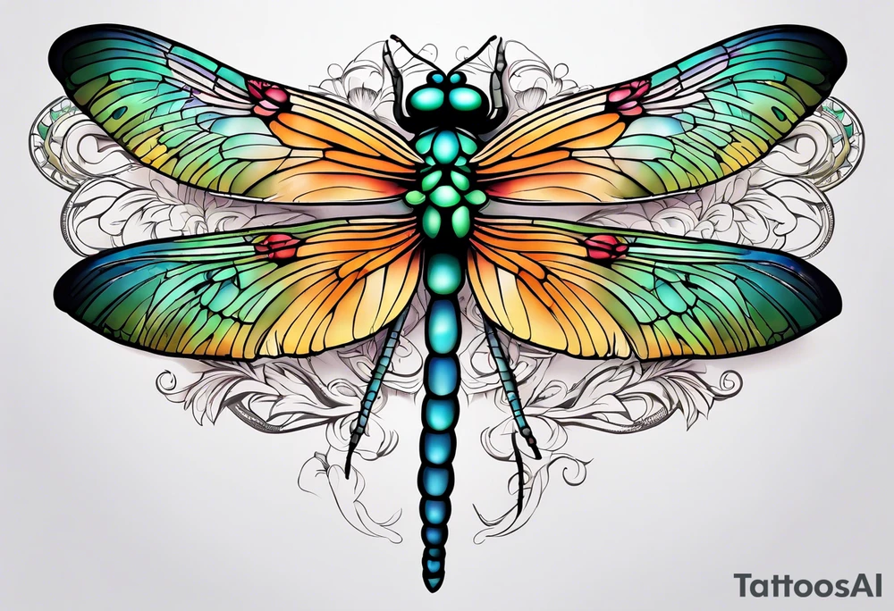 Dragonfly tattoo idea
