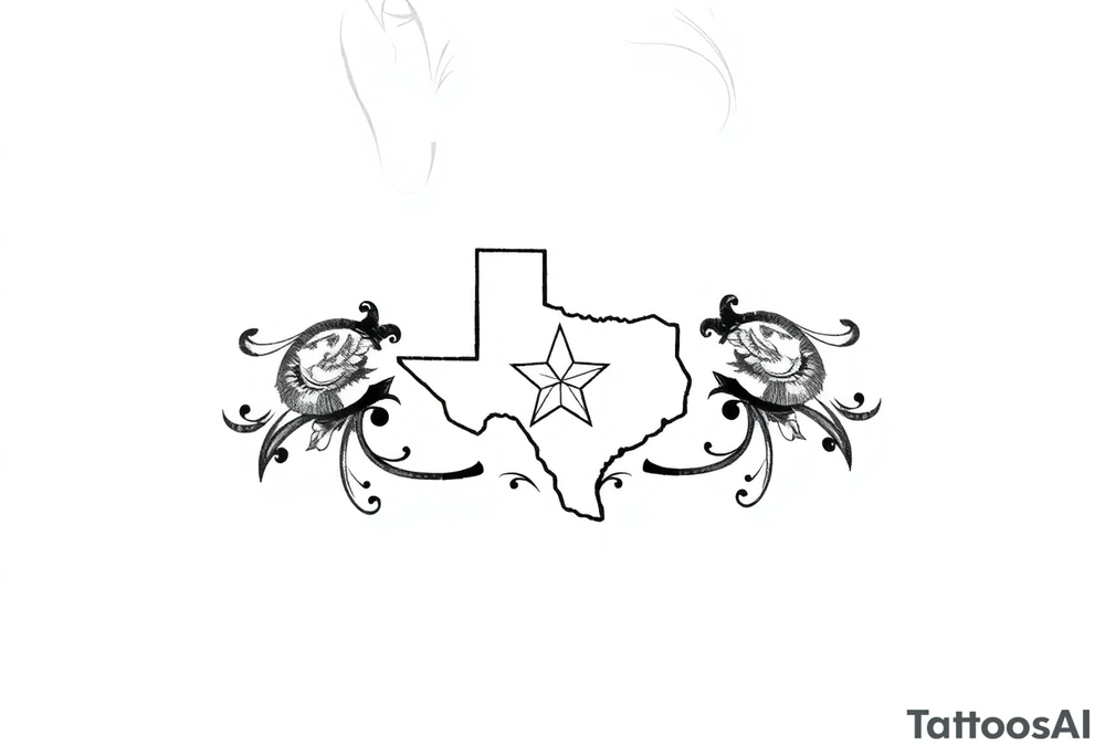 Texas made Texas paid tattoo idea