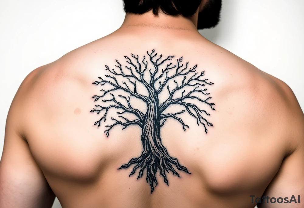 vitruvian man

tree of life
with circle tattoo idea
