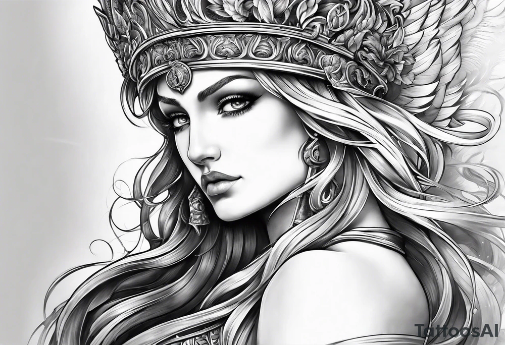 full left arm sleeve with greek mythology for men tattoo idea