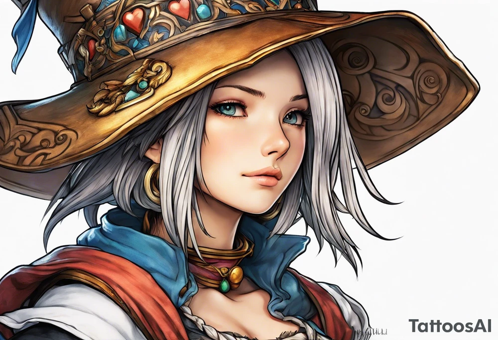 Beatrix from Final Fantasy IX tattoo idea
