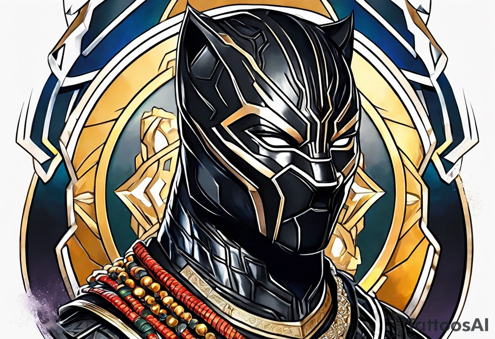 Shuri as the black panther tattoo idea
