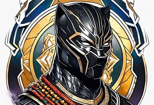 Shuri as the black panther tattoo idea