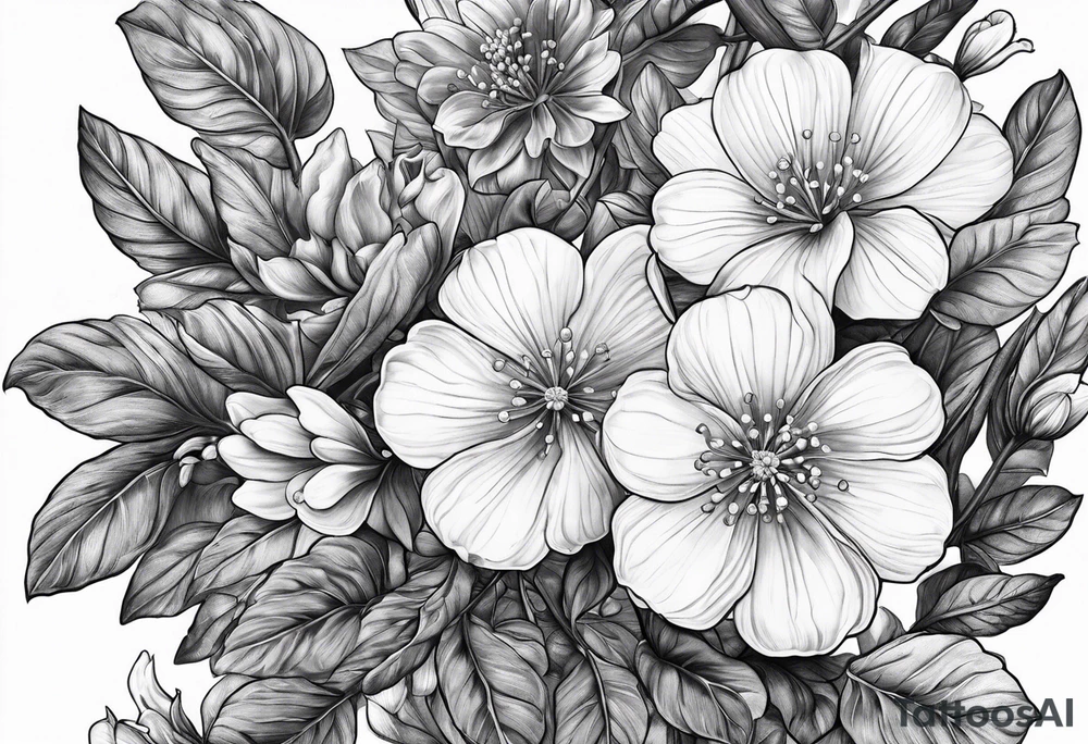 diphylleia grayi tattoo idea