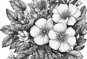 diphylleia grayi tattoo idea
