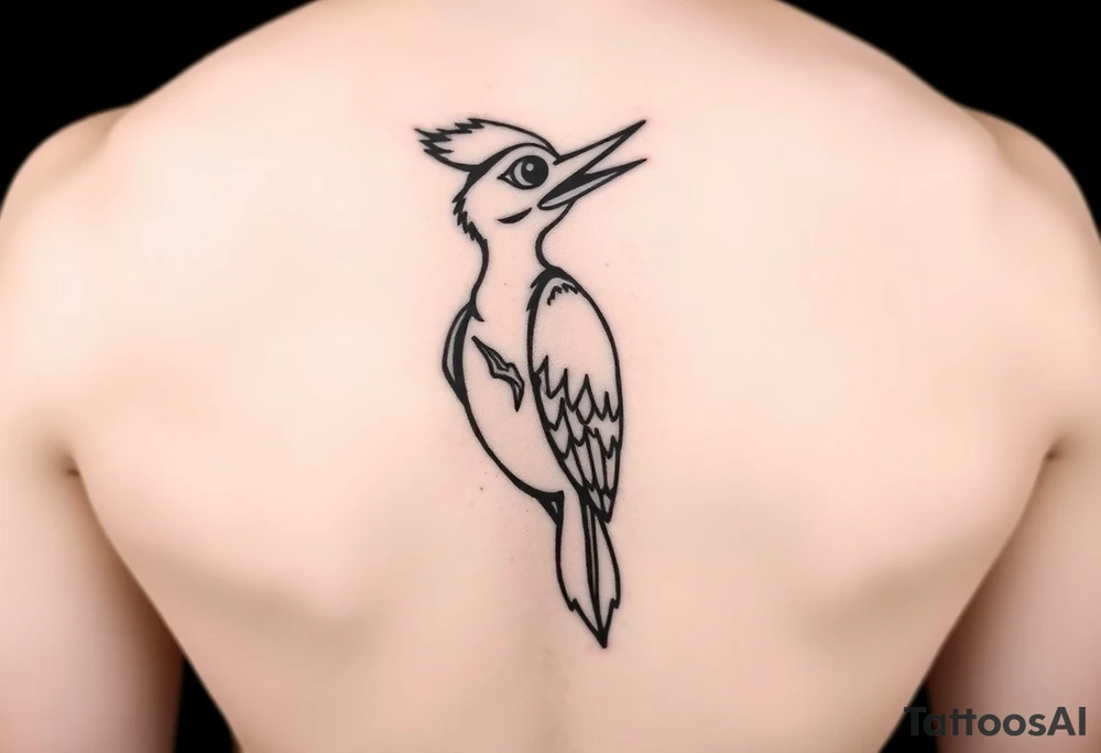 Woody the woodpecker tattoo idea