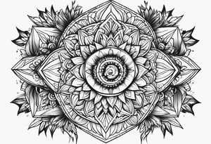 Long sleeve tattoo idea