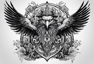 Wizardry, Weapons, Fantasy tattoo idea