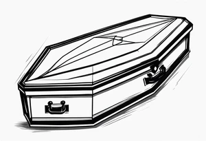 Coffin tattoo idea