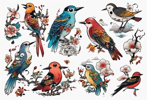 bird, cannot change tattoo idea