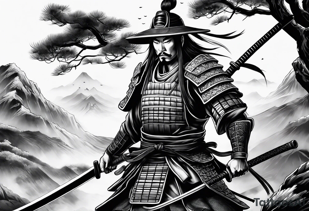 samurai tattoo idea