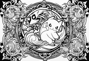 starter pokemon tattoo idea