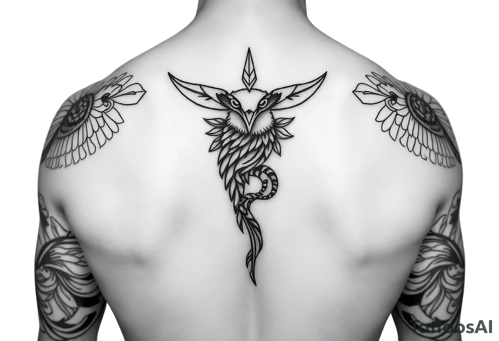 Please generate Polynesian-style tattoos for me on both arms based on my qualities, my faults and the stages of evolution I wish to bring to my life.
My qualities are authenticity, constructive reflection after failure and balance in relationships.
My faults are emotional dependence on financial security, emotional flight and procrastination linked to uncertainty.
The evolutionary steps I wish to bring to my life are to strengthen inner security, face emotions with honesty and create healthy financial discipline. tattoo idea