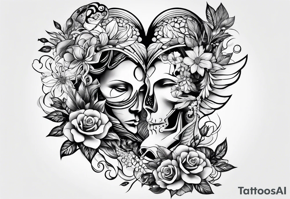love us tattoo idea