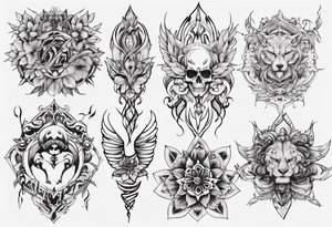 Ornemental tattoo idea