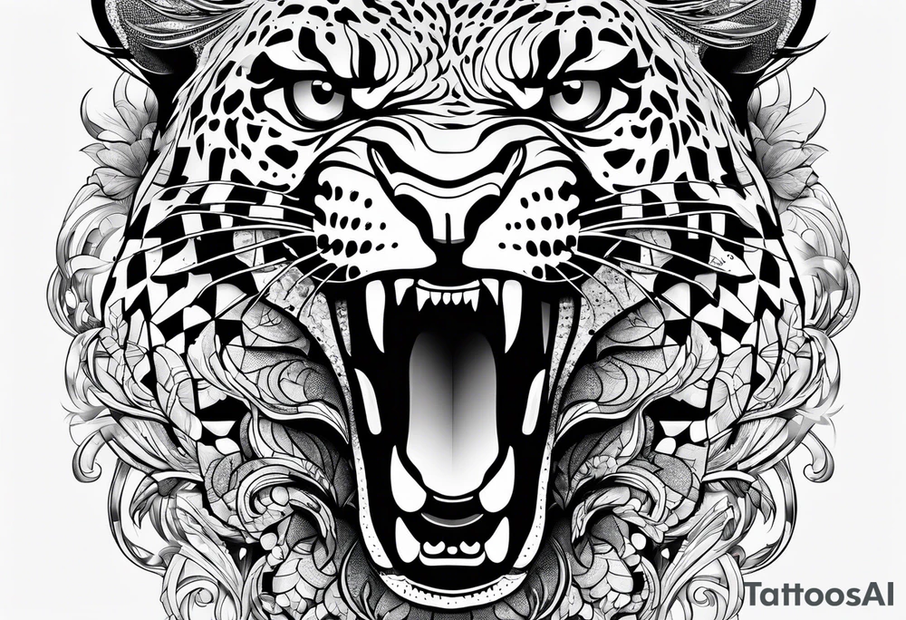 Jaguar tattoo idea