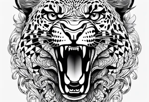 Jaguar tattoo idea