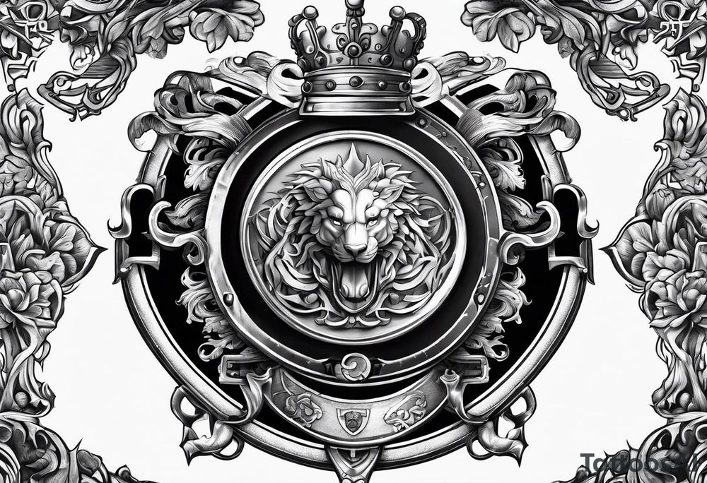 coat of arms tattoo idea