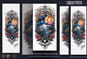 A starlight tattoo idea