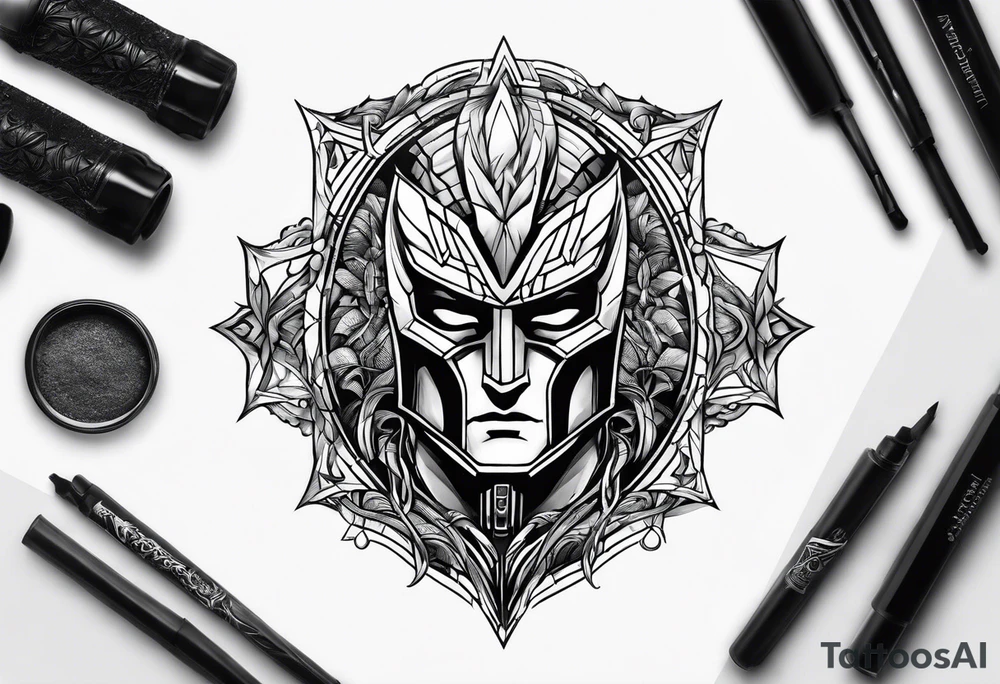 Magneto tattoo idea