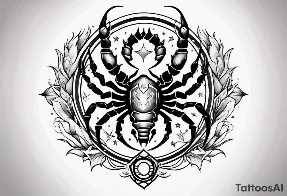 Zodiac
Scorpio tattoo idea