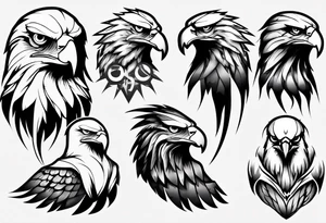 eagle tattoo idea
