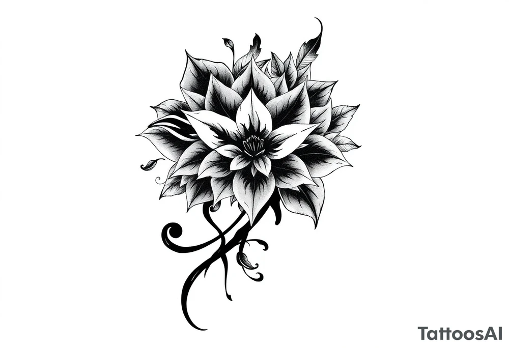 Flowers tattoo idea