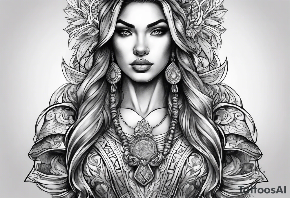 Justicia tattoo idea