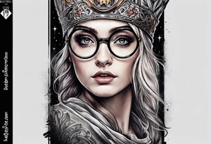 HARRY POTTER WORLD BASED SLEEVE tattoo idea