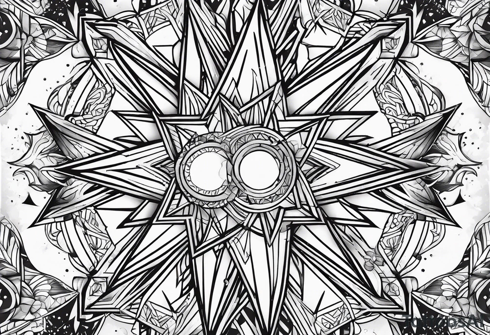Stars tattoo idea