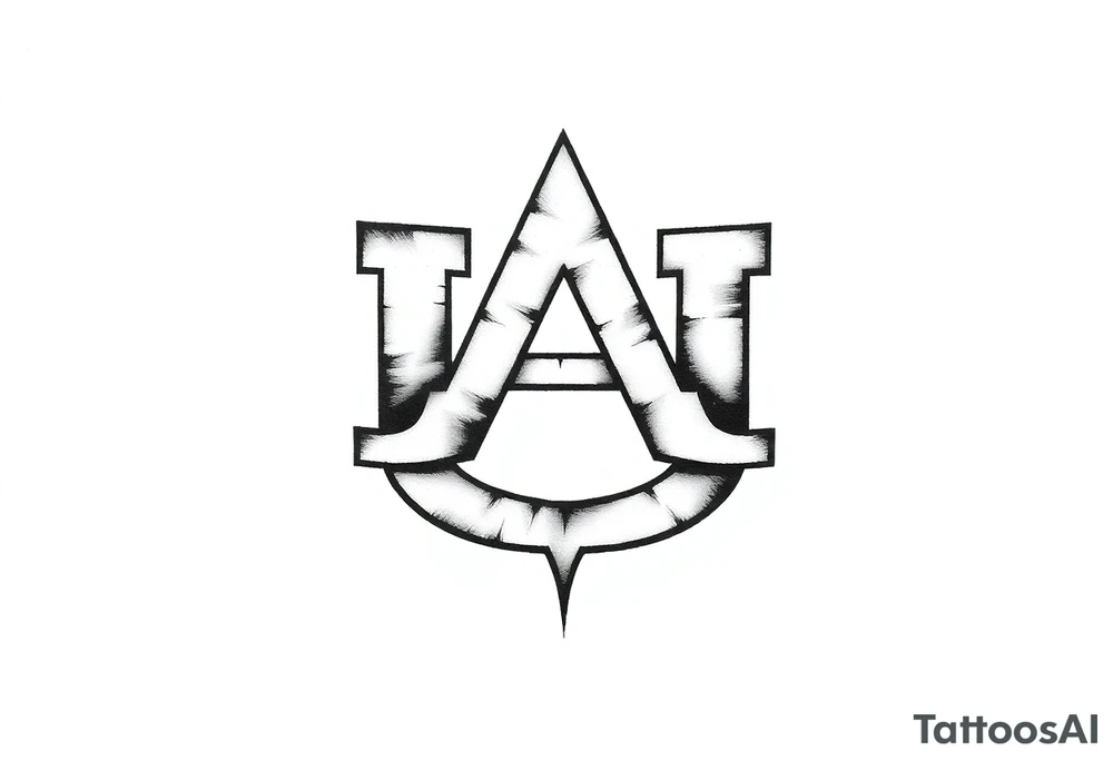 Auburn symbol tattoo idea