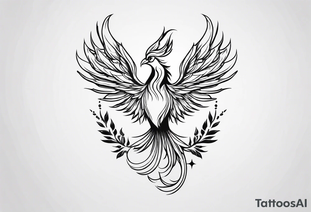 phoenix tattoo idea