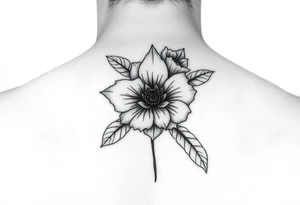 January December july birth Flower tattoo idea