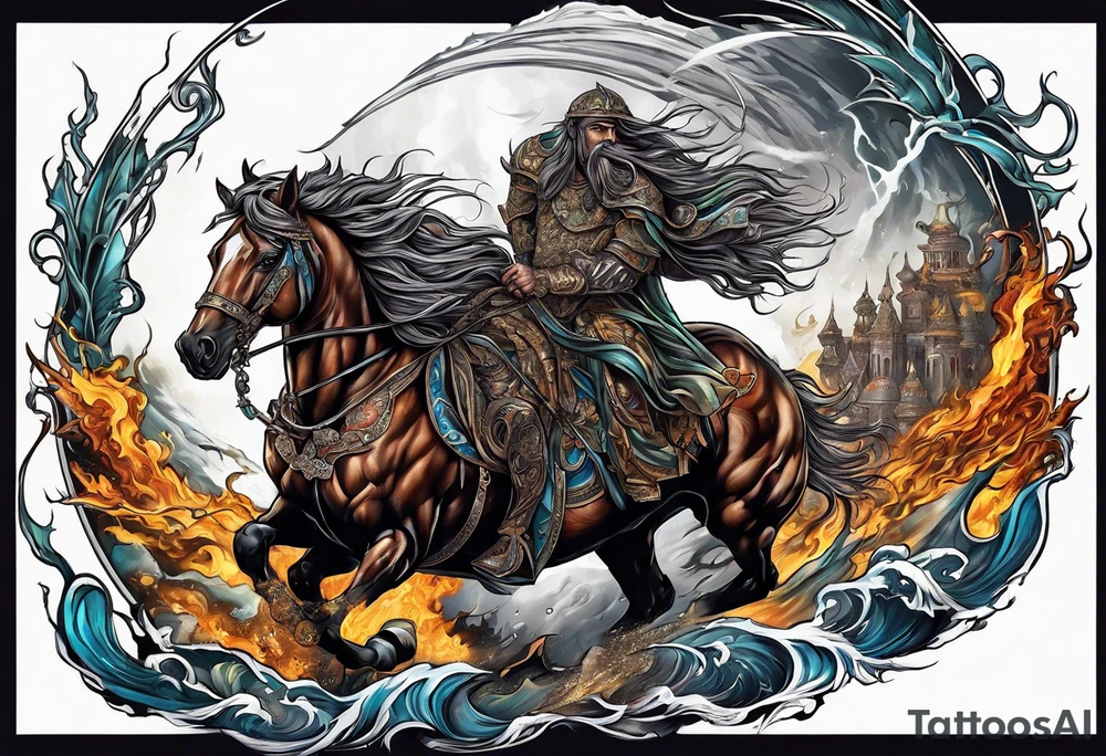 Apocolypse horsemen tattoo idea