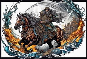 Apocolypse horsemen tattoo idea