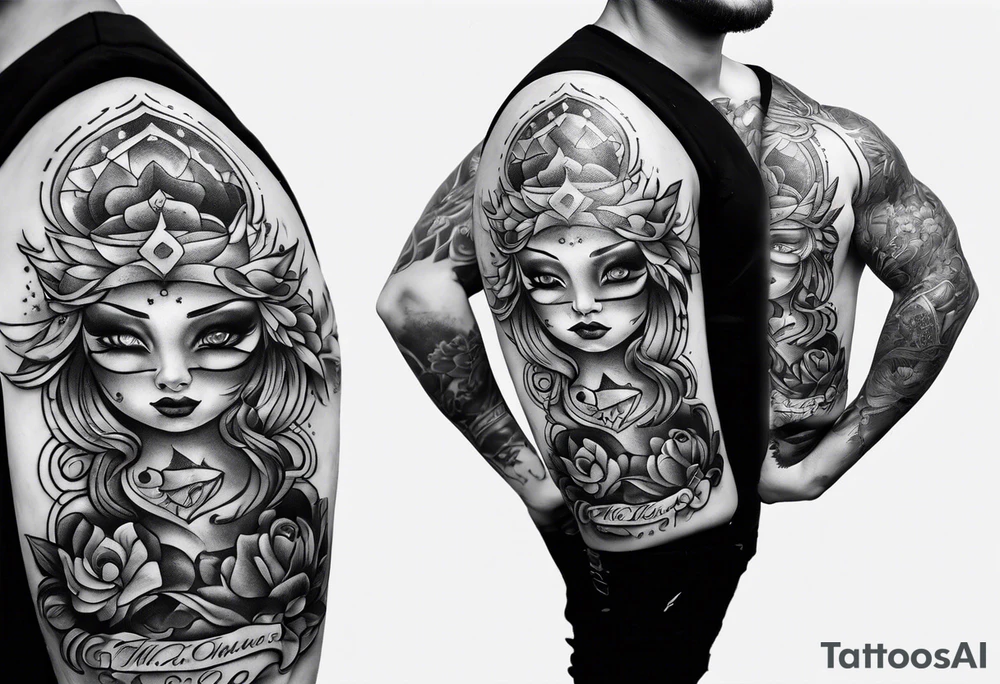 date of the parents tattoo idea