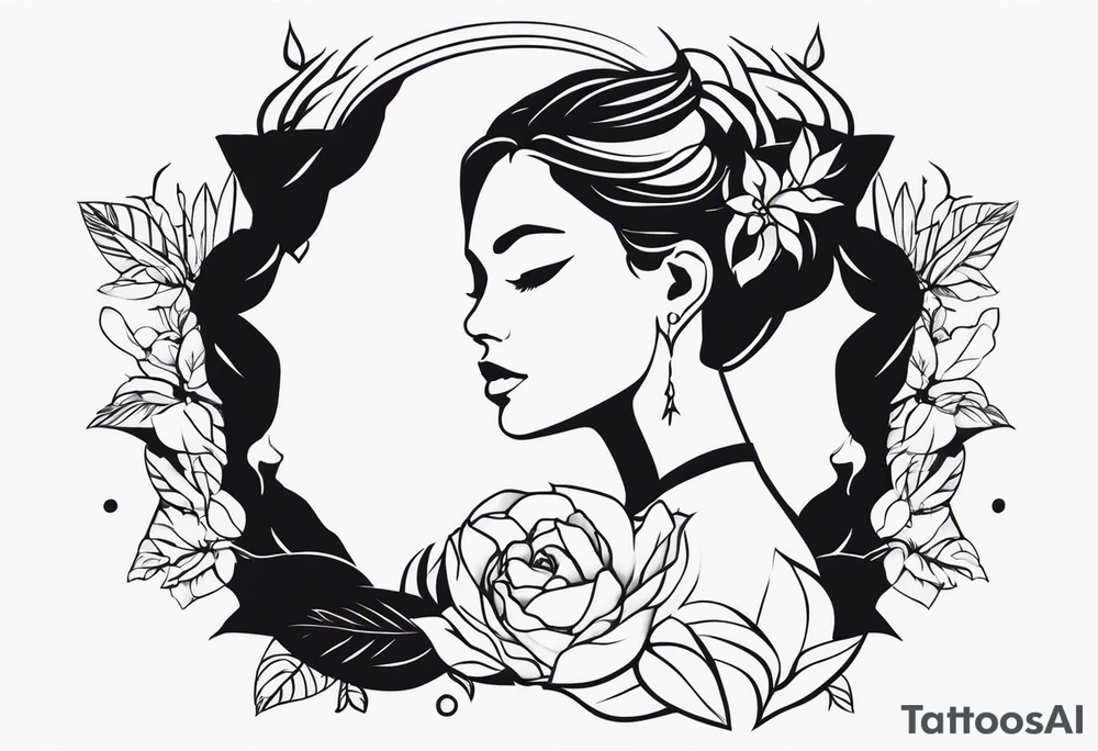 women’s spine tattoo tattoo idea