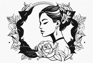 women’s spine tattoo tattoo idea