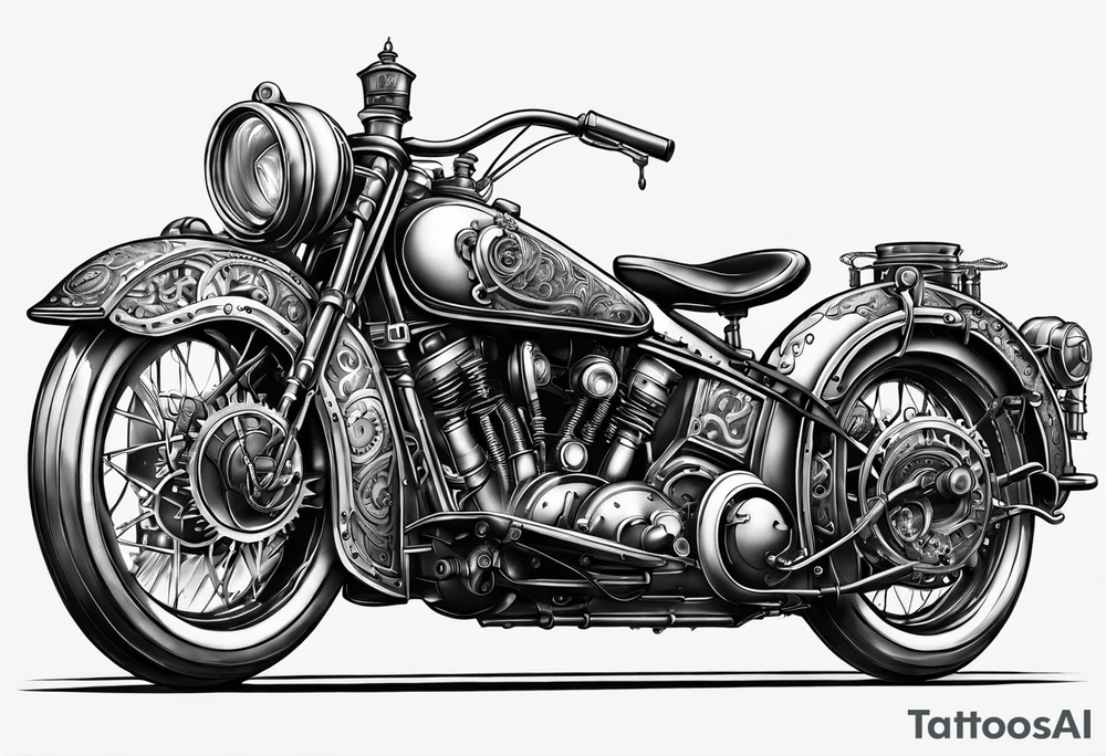 steam punk tattoo idea