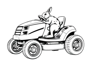 Speed dial from riding lawnmower turtle rabbit. tattoo idea