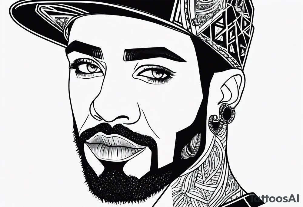 Tatuaje de anuel tattoo idea