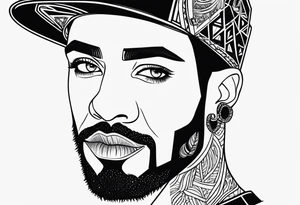 Tatuaje de anuel tattoo idea