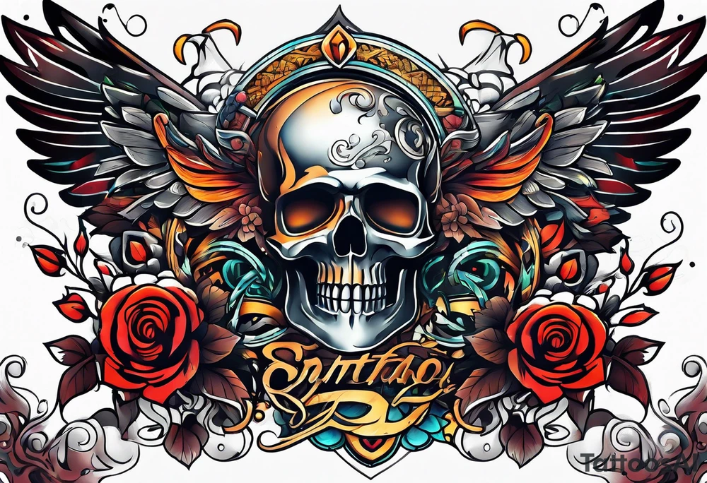 Metal Band tattoo idea