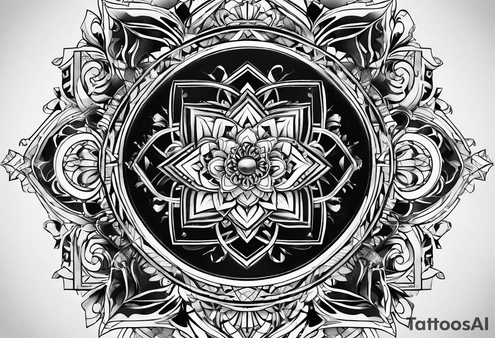 Unbreakable bond, family, five tattoo idea