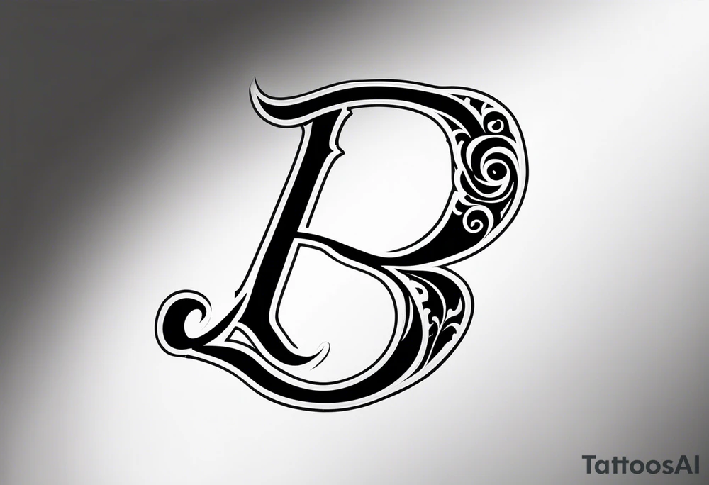 R G initial tattoo idea